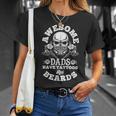 Awesome Dads Have Tattoos And Beards For Dad T-Shirt Gifts for Her