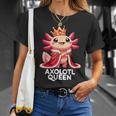 Axolotl Queen Cute Kawaii Axolotl T-Shirt Gifts for Her