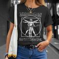 Bajista Dainciitruvian Man Bajista Camiseta unisex Regalos para ella