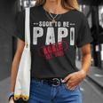 Bald Wird Papi Est 2025 Wieder Zum Neuen Papa Onkel Befördert T-Shirt Geschenke für Sie