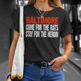 Baltimore Rats And Heroin Political T-Shirt Gifts for Her