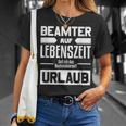 Beamter Auf Lebenszeit Beamter Auf Lebenszeit German Language T-Shirt Geschenke für Sie