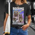 Become Ungovernable Raccoon Internet Culture T-Shirt Gifts for Her