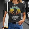 Believe In Yourself Even When No One Else Does Bigfoot T-Shirt Gifts for Her