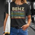 Benz Family Name Benz Last Name Team T-Shirt Gifts for Her