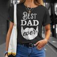 Best Dad Ever For Bearded Daddys Father's Day T-Shirt Gifts for Her
