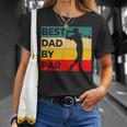 Best Dad By Par Father's Day Golf Golf Lover Golfer T-Shirt Gifts for Her