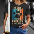 Best Dog Grandpa Of All Times T-Shirt Geschenke für Sie