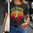 Best Grandpa By Par Golf Fathers Day Golfer Grandad T-Shirt Gifts for Her