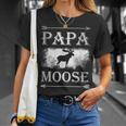 Best Husband Papa Moose Men T-Shirt Gifts for Her