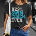 Best Swim Coach Ever Swim Coach T-Shirt Gifts for Her