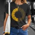 Bicycle Sunflower Bike Lover Biking Cycle T-Shirt Gifts for Her