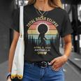 Bigfoot Ashtabula Ohio Total Solar Eclipse 2024 T-Shirt Gifts for Her