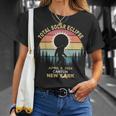 Bigfoot Canton New York Total Solar Eclipse 2024 T-Shirt Gifts for Her