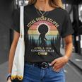 Bigfoot Cuyahoga Falls Ohio Total Solar Eclipse 2024 T-Shirt Gifts for Her