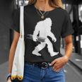 Bigfoot Slworker Construction Sasquatch Ironworker T-Shirt Gifts for Her