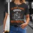 Biker I'm Not Always Grumpy Sometimes I'm On My Motorcycle T-Shirt Gifts for Her