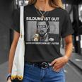 Bildung Ist Gut X Lecker Bierchen T-Shirt Geschenke für Sie