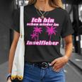 Bin Schon Wieder Im Inselfieber Party Outfit Mallorca Summer T-Shirt Geschenke für Sie