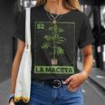 Bingo Spanish Cannabis Mexican Lottery La Maceta Themed T-Shirt Gifts for Her