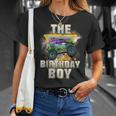 The Birthday Boy Monster Truck Family Matching T-Shirt Gifts for Her