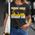 Black Gold Mafia Roughneck Oil FieldT-Shirt Gifts for Her