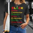 Black History Definition Cool Black History Month T-Shirt Gifts for Her