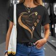 Black History Fists Diversity Equity Heart African Women T-Shirt Gifts for Her