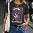 Blackcraft Vintage Death The Grim Reaper Kiss Tarot Card T-Shirt Gifts for Her