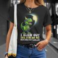 I Blew Out The Sun On Birthday Dinosaur 2024 Solar Eclipse T-Shirt Gifts for Her