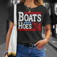 Boats & Hoes 24 Vintage Logo For Your Step Brothers T-Shirt Gifts for Her