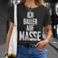 Bodybuilder Ich Baller Auf Mass Pumper T-Shirt Geschenke für Sie