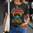 Born To Farm Forced To Go To School Farming Vintage Farmer T-Shirt Gifts for Her