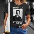 Brett Kavanaugh Sober As A Judge T-Shirt Gifts for Her