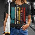 Brooklyn Bridge Vintage Ny Nyc Pride New York City T-Shirt Gifts for Her