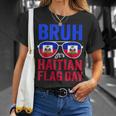 Bruh It's Haitian Flag Day Haiti Flag Boys Toddler T-Shirt Gifts for Her