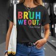 Bruh We Out Teachers Summer Last Day Of School T-Shirt Gifts for Her