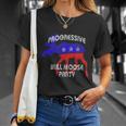 Bull Moose Party Progressive Teddy Roosevelt T-Shirt Gifts for Her