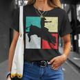Bull Riding Rodeo Country Ranch Bull Rider Cowboy T-Shirt Gifts for Her