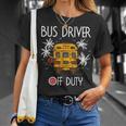 Bus Driver Off Duty Last Day Of School Summer To The Beach T-Shirt Gifts for Her