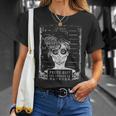 Busted La Mexican Sugar Skull Catrina Dia De Muertos T-Shirt Gifts for Her