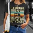 Camping Dad Father Day For Camper Father T-Shirt Gifts for Her