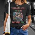 You Can't Spell Autism Without Usa T-Shirt Gifts for Her