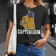 Capybara Capytalism Capitalism Capybara T-Shirt Gifts for Her