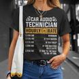 Car Audio Technician Hourly Rate Technician Car Audio T-Shirt Gifts for Her