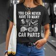 Car Parts Garage Mechanic T-Shirt Gifts for Her