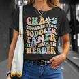 Chaos Coordinator Toddler Tamer Tiny Human Herder Daycare T-Shirt Gifts for Her