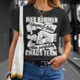 Chaos Team Papa Und Sohn Werdenderater Papa Loading T-Shirt Geschenke für Sie