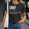 Chef Definition Chef & Cook Cooking Culinary T-Shirt Gifts for Her