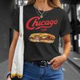 Chicago Italian Beef Sandwich Food Love T-Shirt Gifts for Her